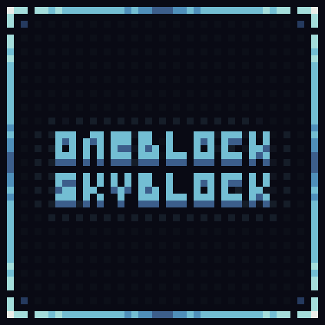 Oneblock SkyBlock logo